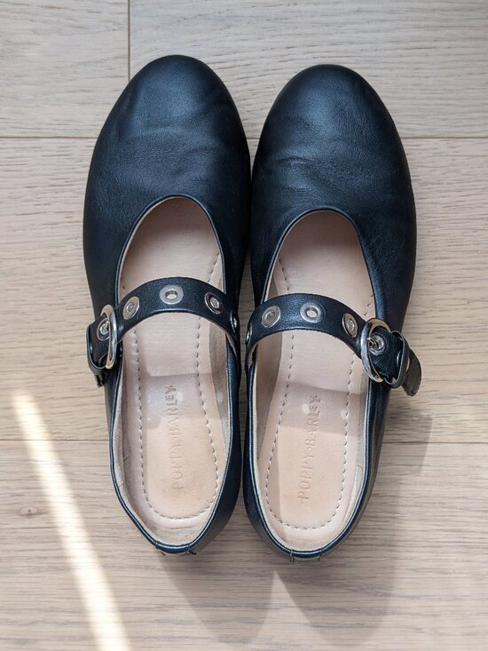 Poppy Barley Shoes - Poppy Barley: The BLVD Mary Jane Black - 8.5 / Medium